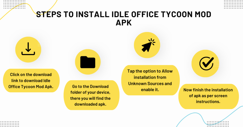 Steps To Download Idle Office Tycoon Mod Apk