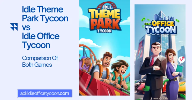 Idle Theme Park Tycoon vs Idle Office Tycoon 1 Idle theme park tycoon vs idle office tycoon